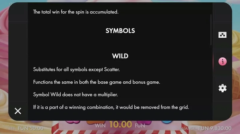 Sugar Wins - Zoete symbolen van de slot